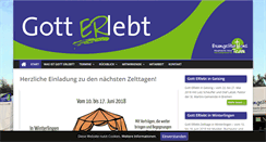 Desktop Screenshot of gott-erlebt.com